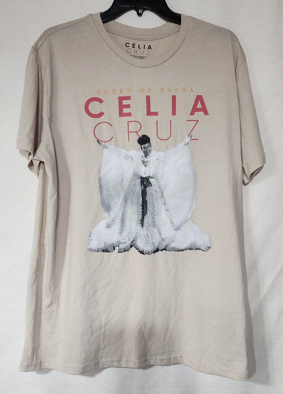 Celia Cruz graphic men's XXL shirt